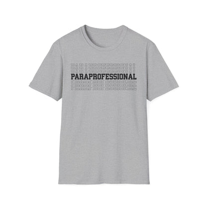 "PARAPROFESSIONAL ECHO" Adult T-Shirt