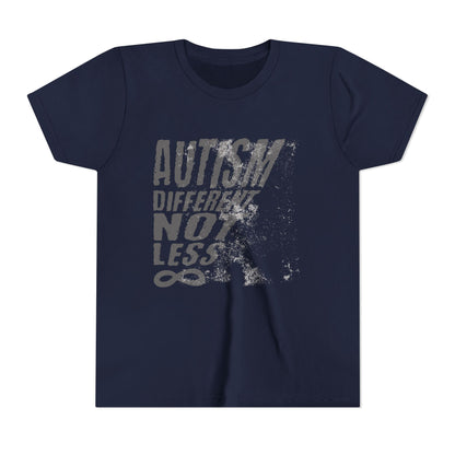 "Autism Different Not Less" Youth T Shirt