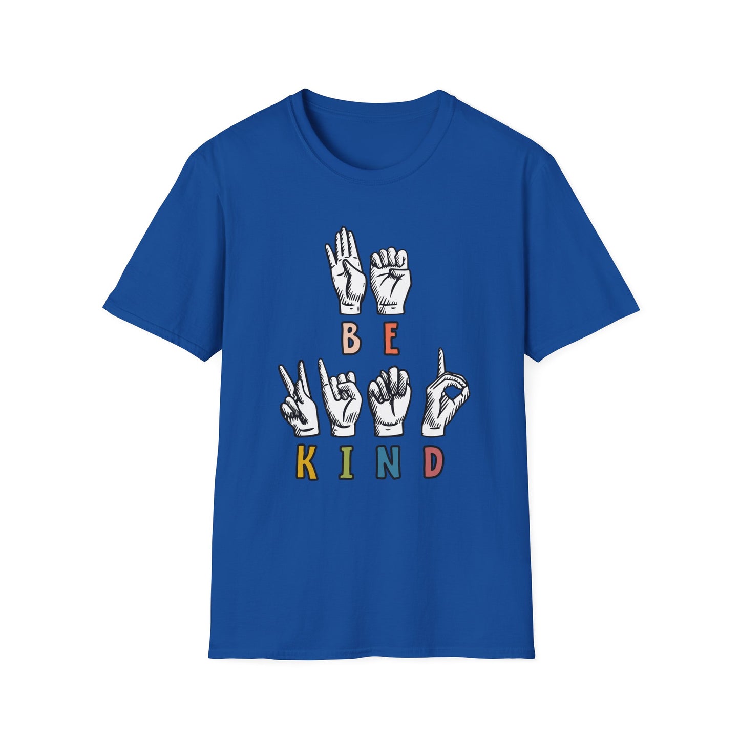 "Be Kind" Sign Language Adult T Shirt