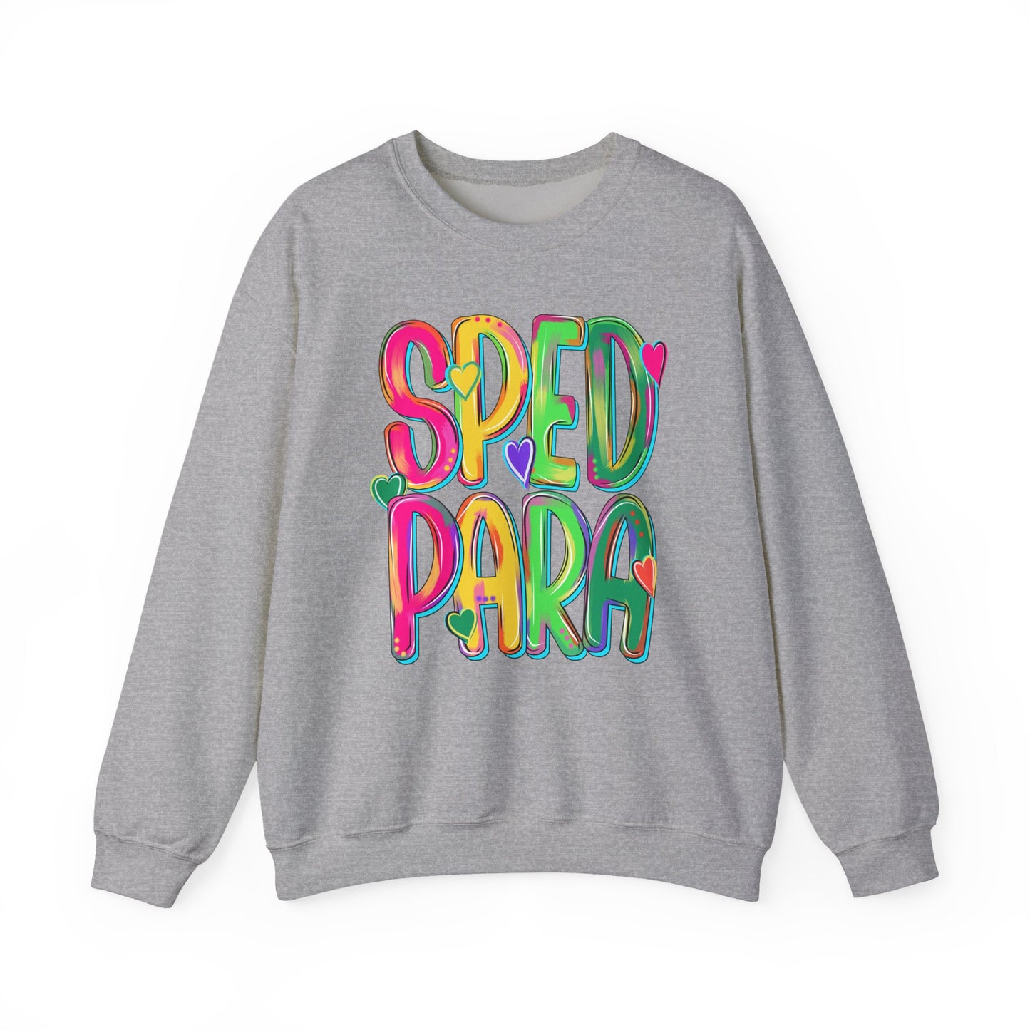 "SPED PARA" Crewneck
