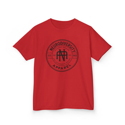 “NEURODIVERSITY APPAREL BADGE”  Youth Tee