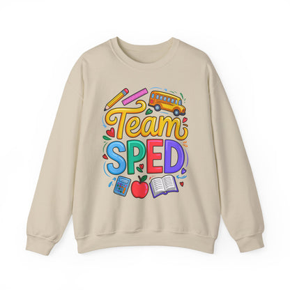 "TEAM SPED" Crewneck