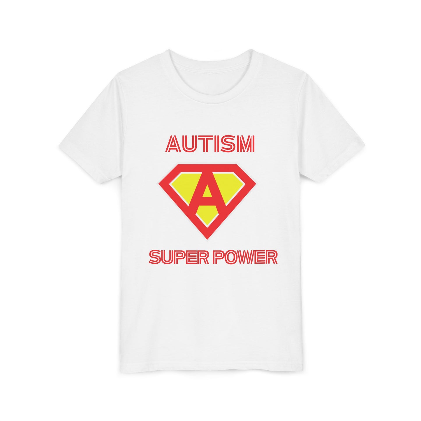 "Autism Superpower" Youth Short Sleeve Tee