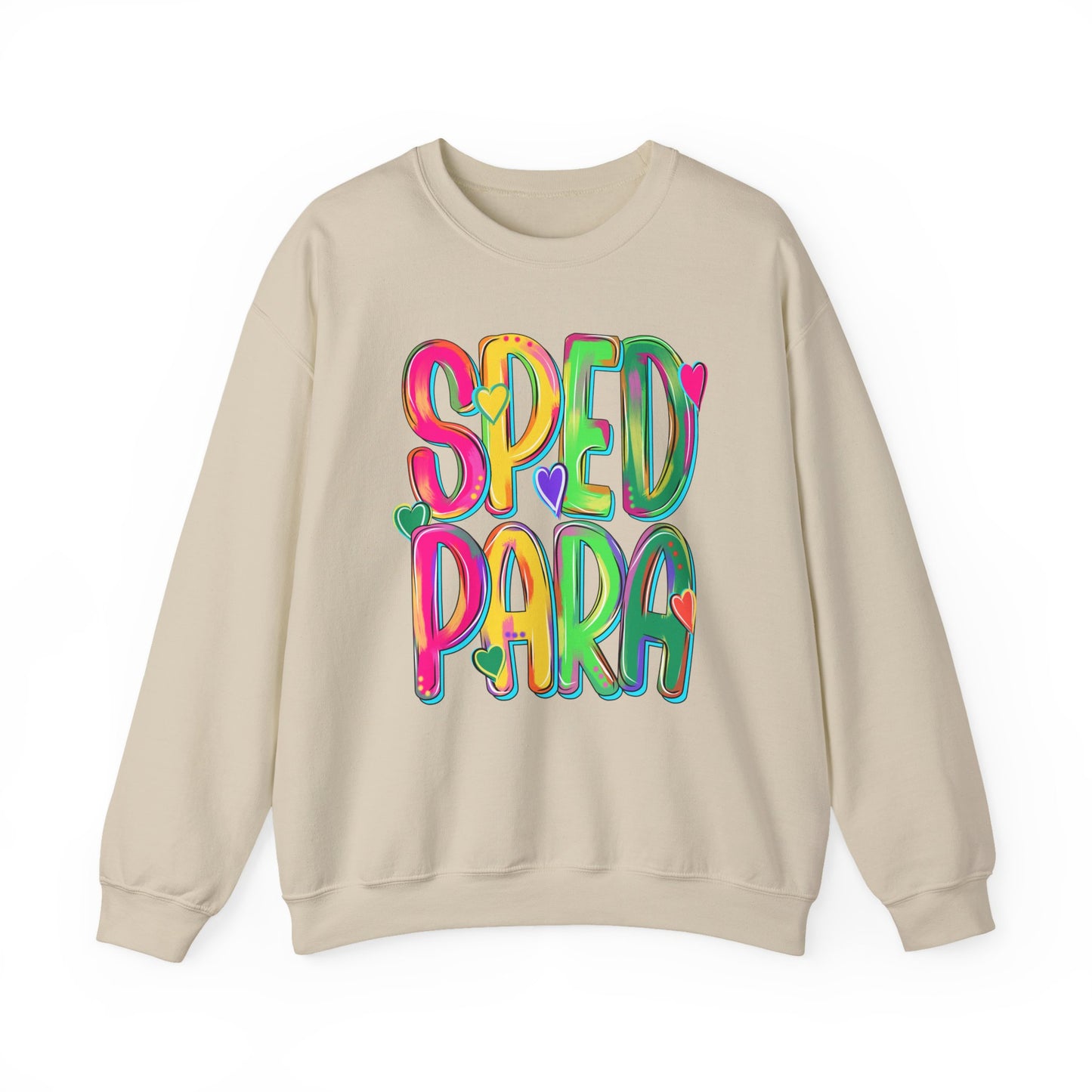 "SPED PARA" Crewneck