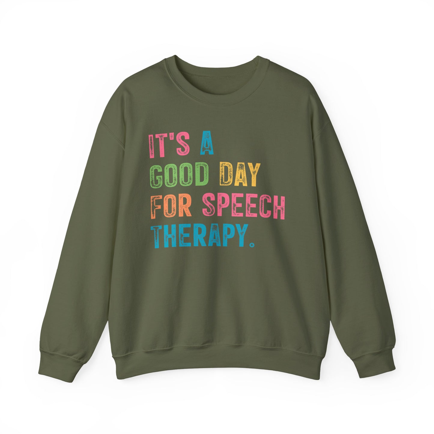 "IT'S A GOOD DAY FOR SPEECH" Crewneck