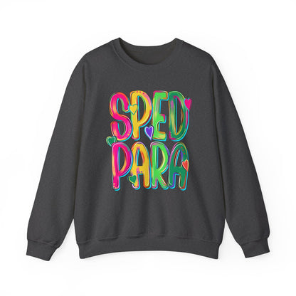 "SPED PARA" Crewneck