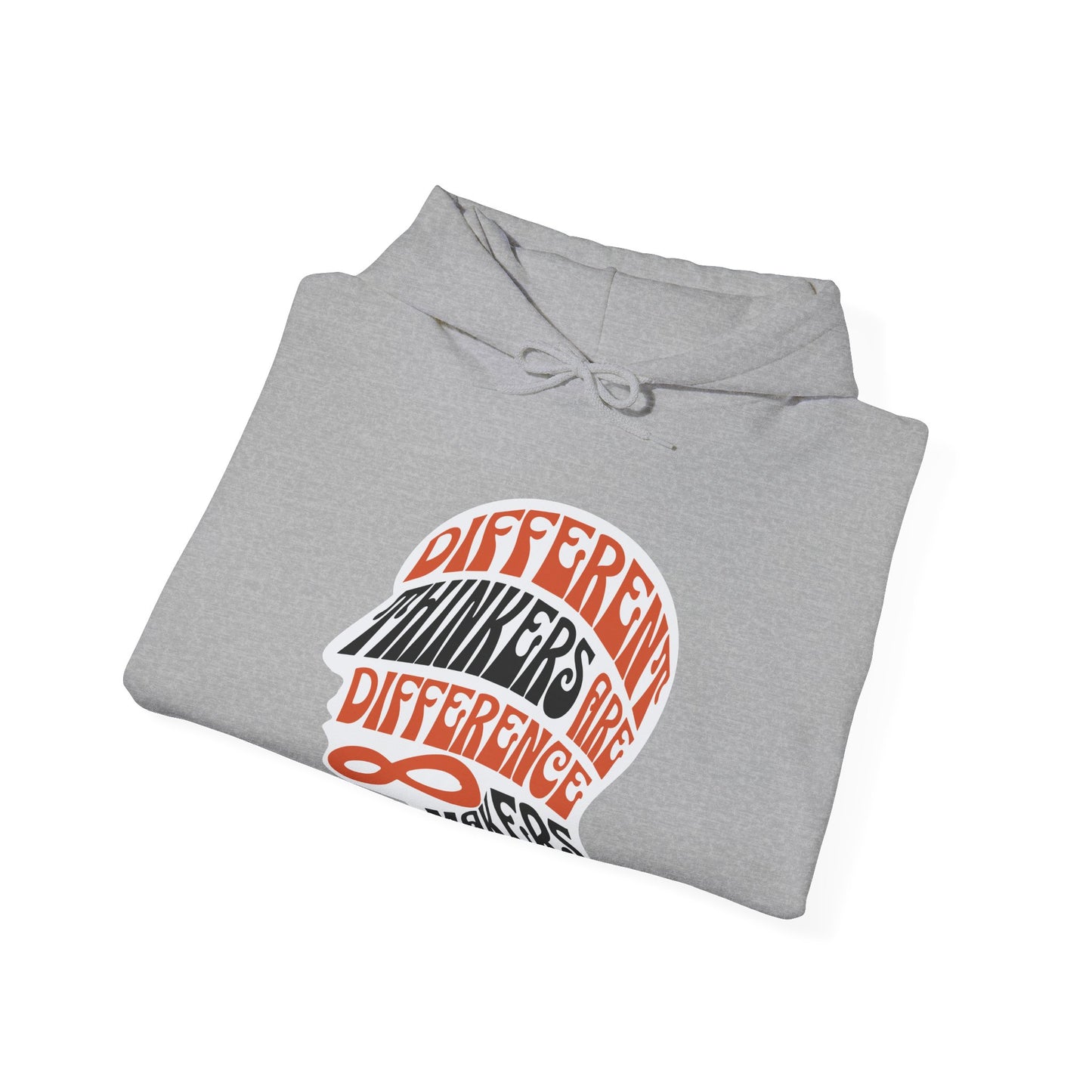 “Different Thinkers Are Difference Makers”  Adult Hoodie