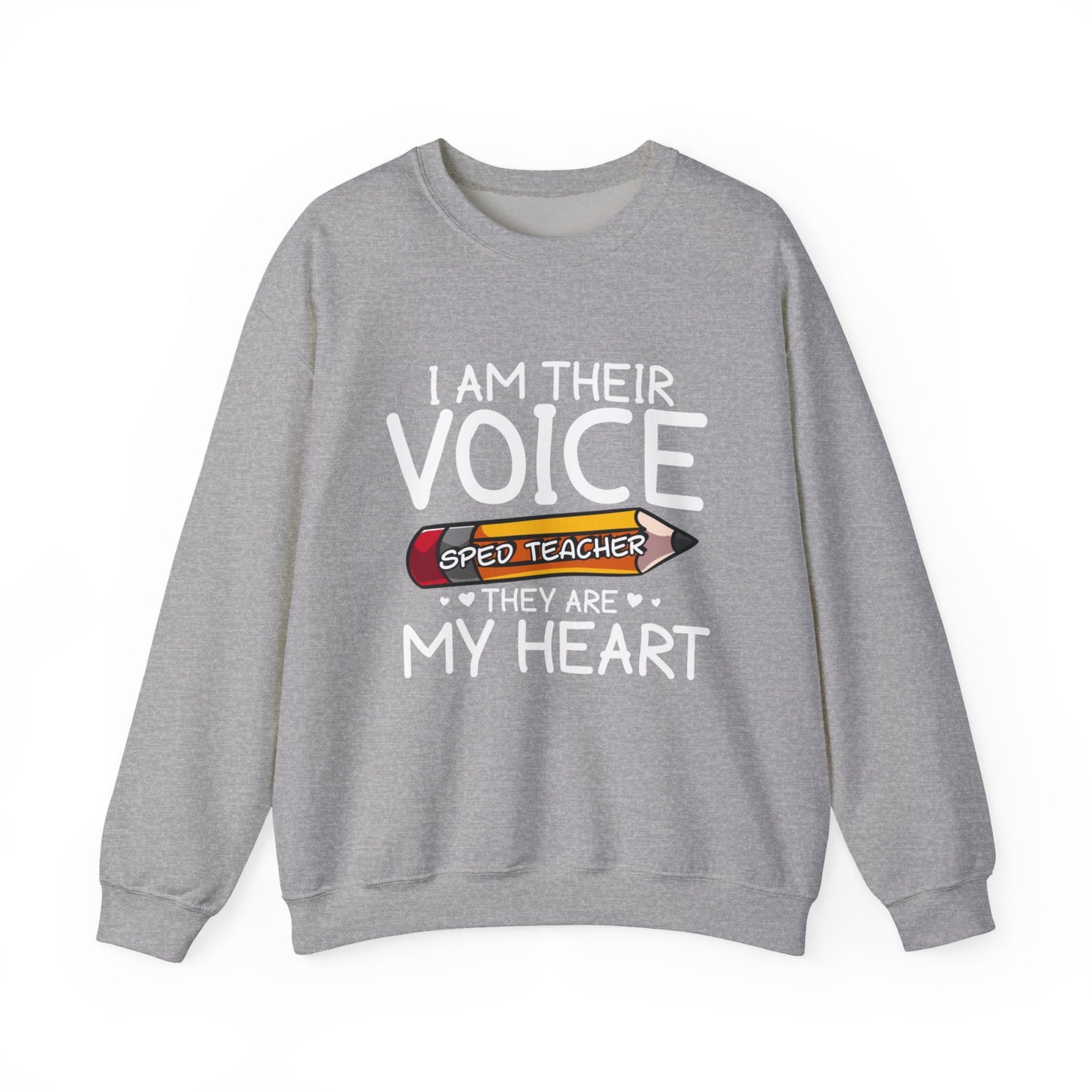 "I AM THEIR VOICE" Crewneck Sweatshirt