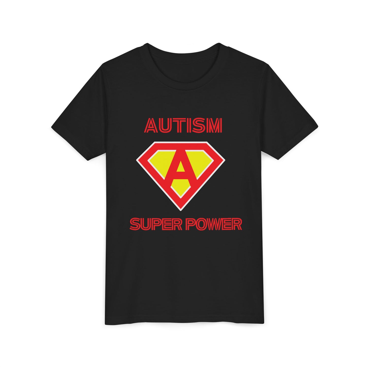 "Autism Superpower" Youth Short Sleeve Tee