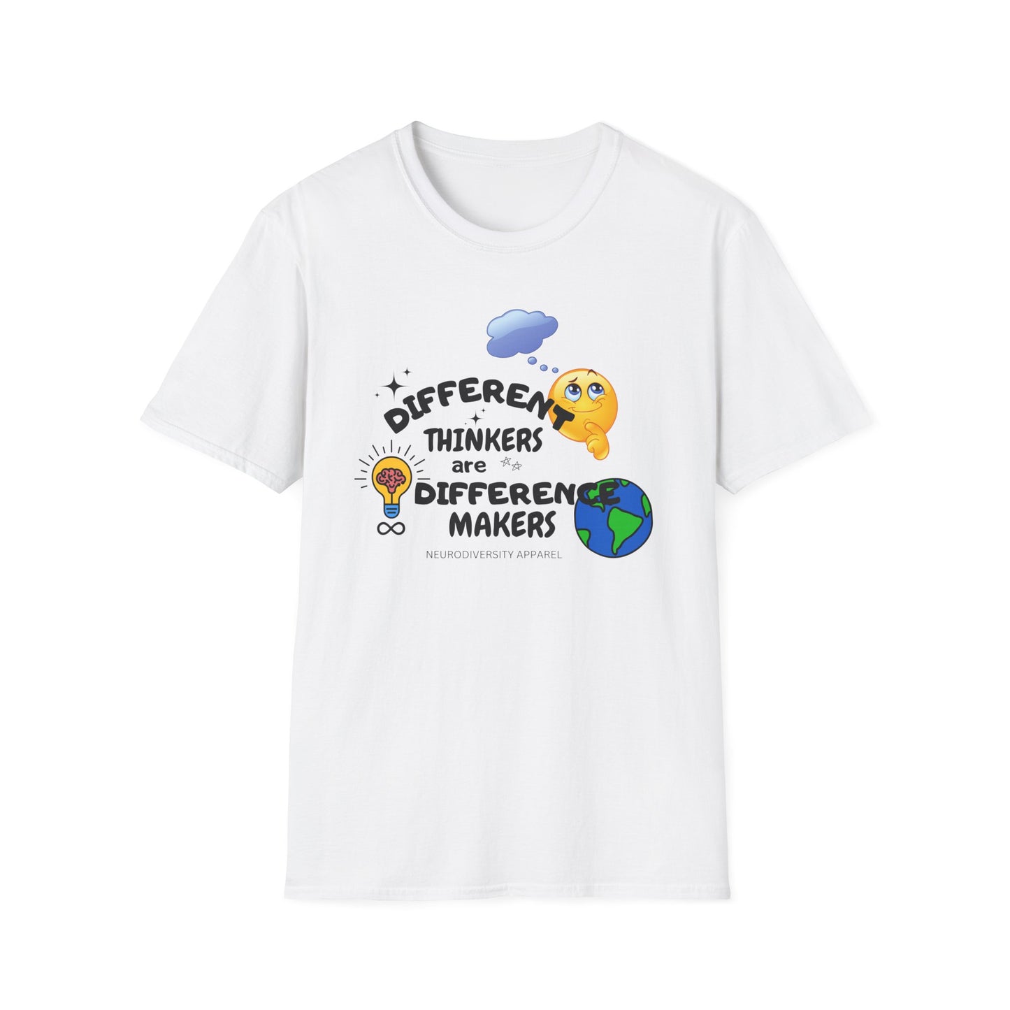 “Different Thinkers Are Difference Makers” T-Shirt