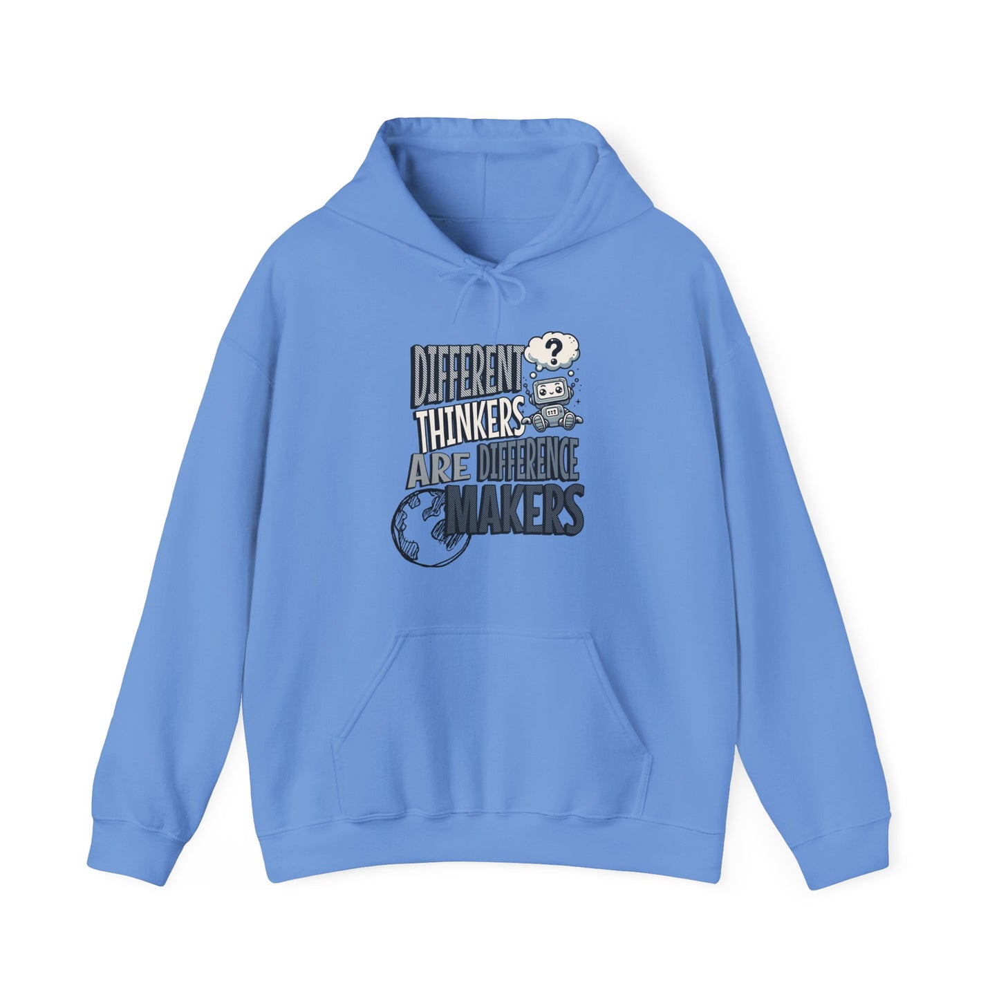 "DIFFERENT THINKERS ARE DIFFERENT MAKERS" Adult Hoodie