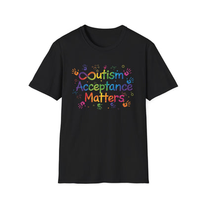 "Autism Acceptance Matters" Adult T-Shirt
