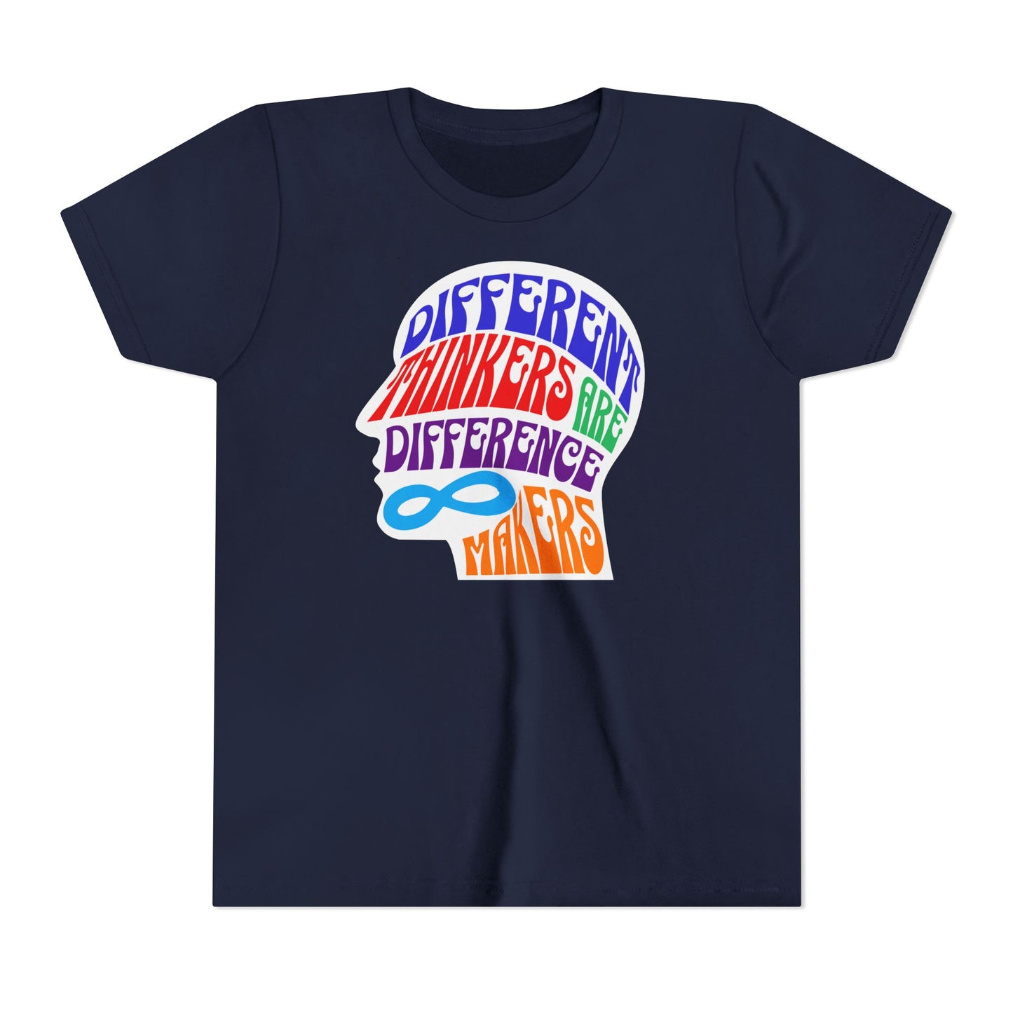 "Different Thinks are Difference Makers"  Youth T Shirt