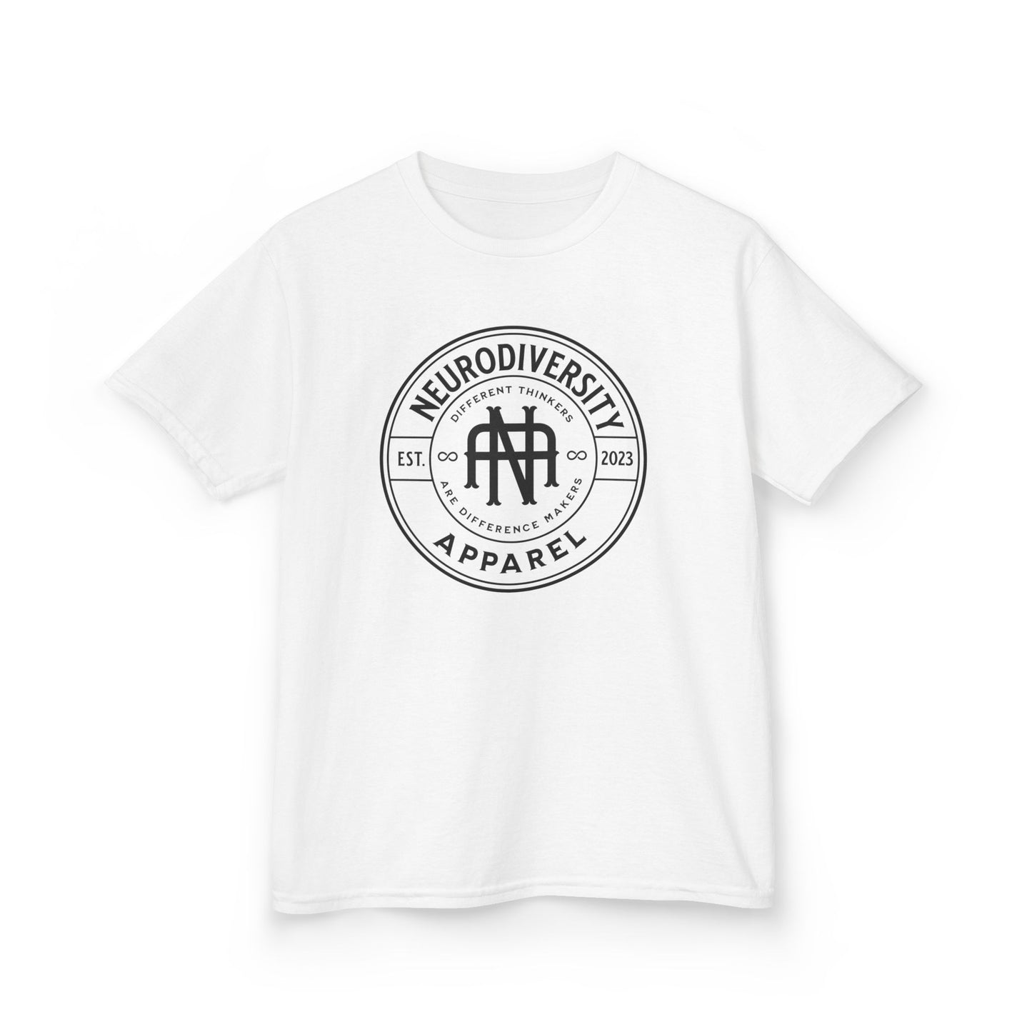 “NEURODIVERSITY APPAREL BADGE”  Youth Tee
