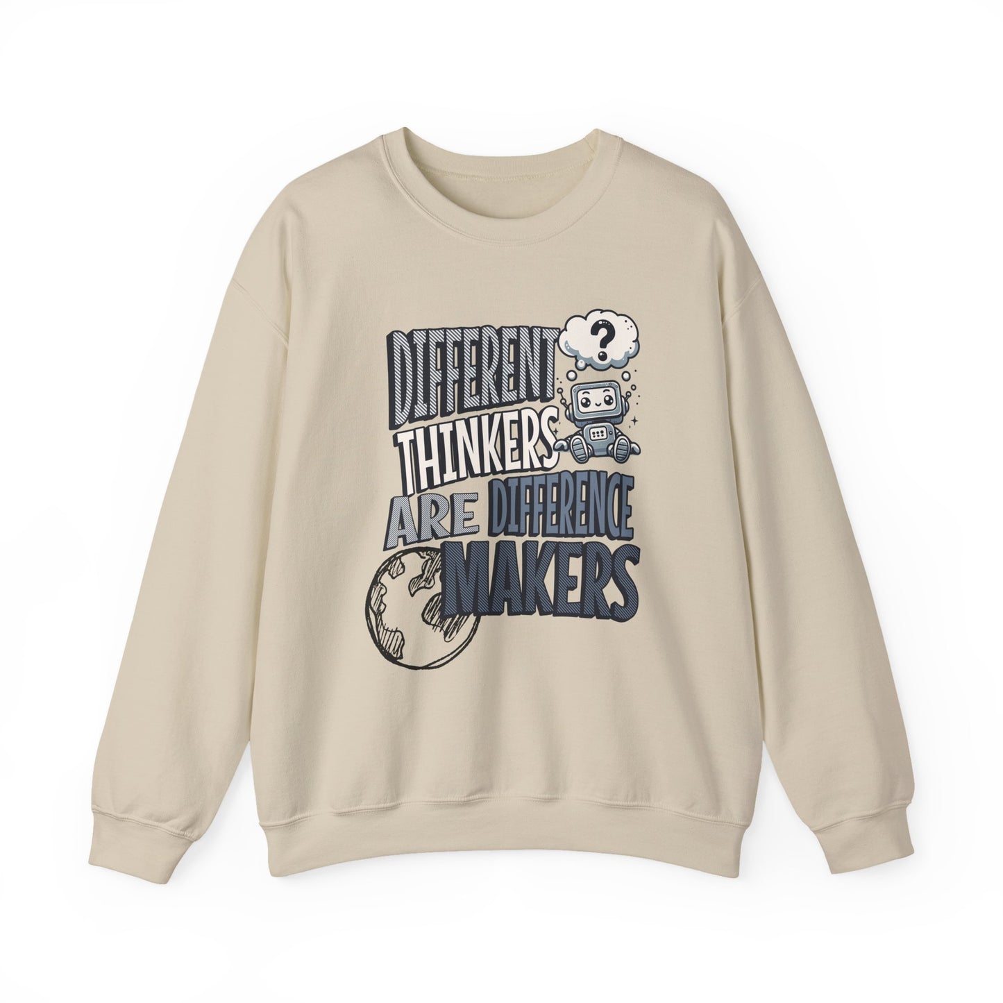 “Different Thinkers Are Difference Makers” Crewneck