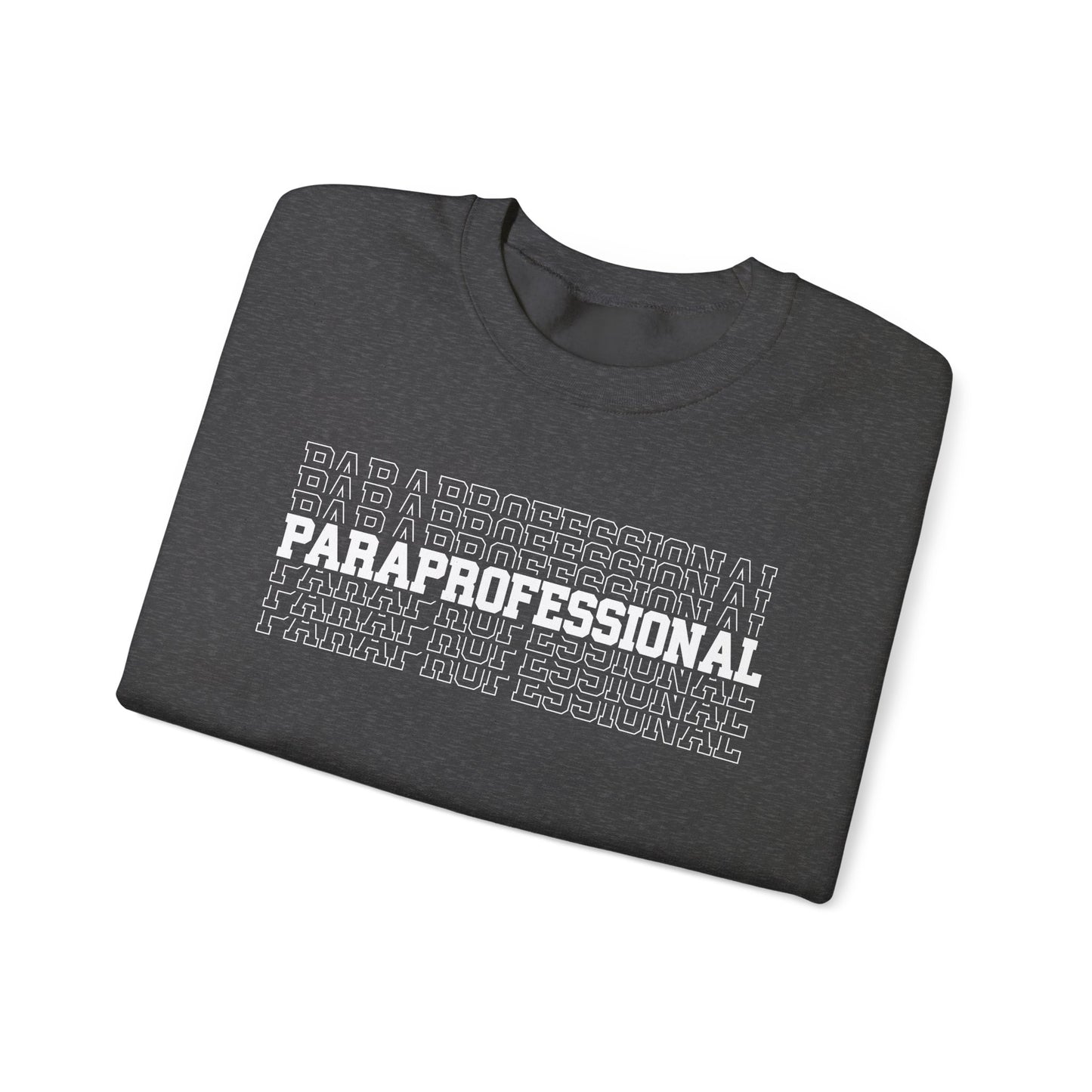 "PARAPROFESSIONAL ECHO" Crewneck