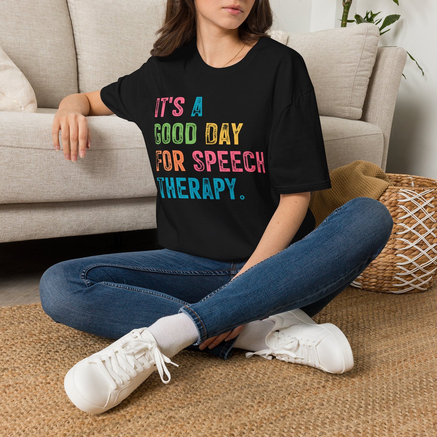 "IT'S A GOOD DAY FOR SPEECH" ADULT T-SHIRT