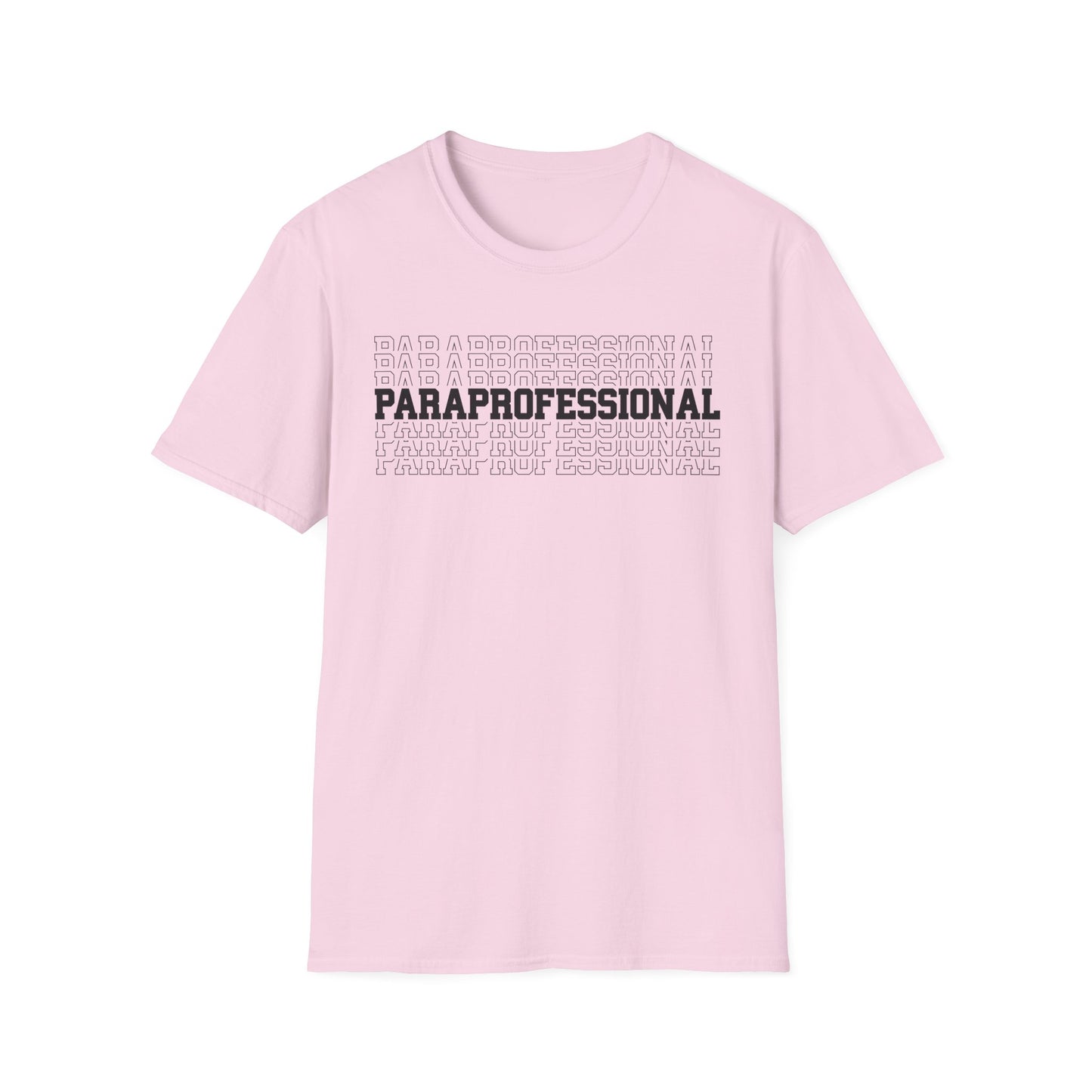 "PARAPROFESSIONAL ECHO" Adult T-Shirt