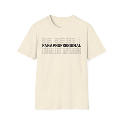 "PARAPROFESSIONAL ECHO" Adult T-Shirt