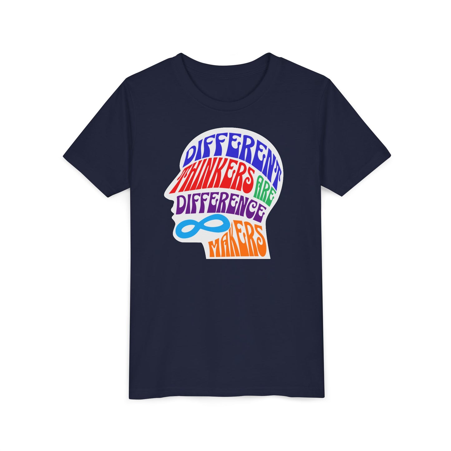 "Different Thinks are Difference Makers"  Youth T Shirt