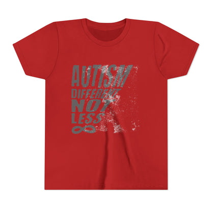 "Autism Different Not Less" Youth T Shirt