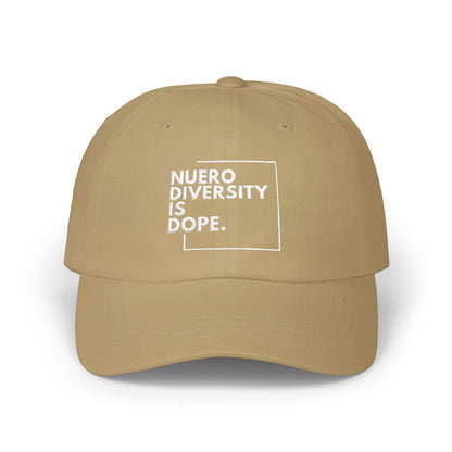 "Neurodiversity is Dope" Embroidered Dad Cap