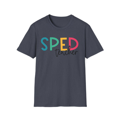 SPED Teacher T-Shirt — Colorful Special Education Shirt for Teachers