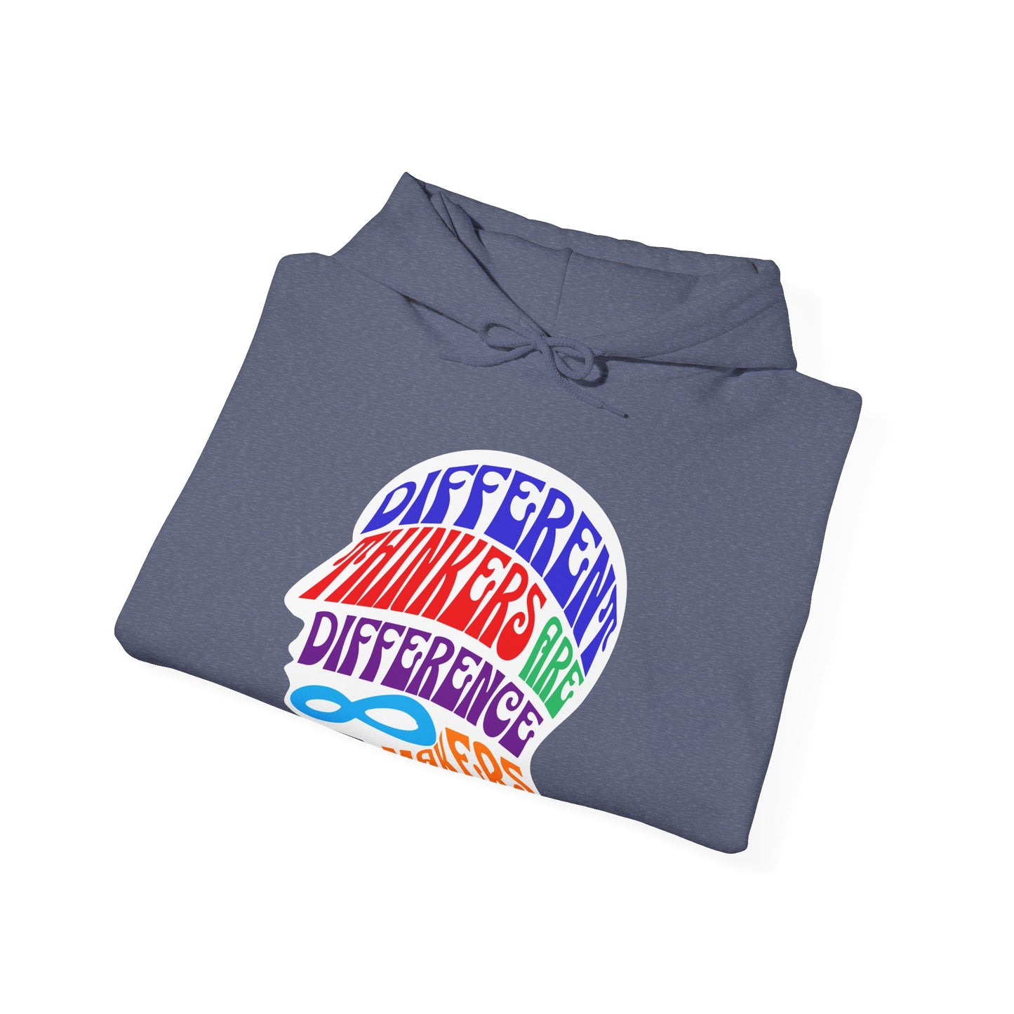 "Different Thinkers Are Difference Makers" Adult Hoodie