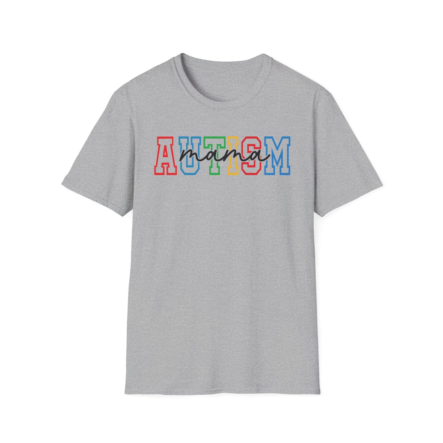 "AUTISM MAMA" Adult T Shirt