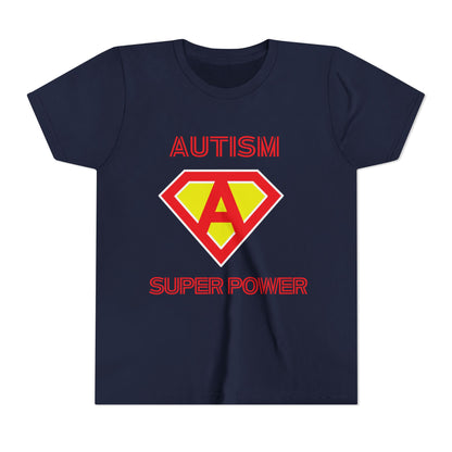 “Autism Super Power” Youth T Shirt