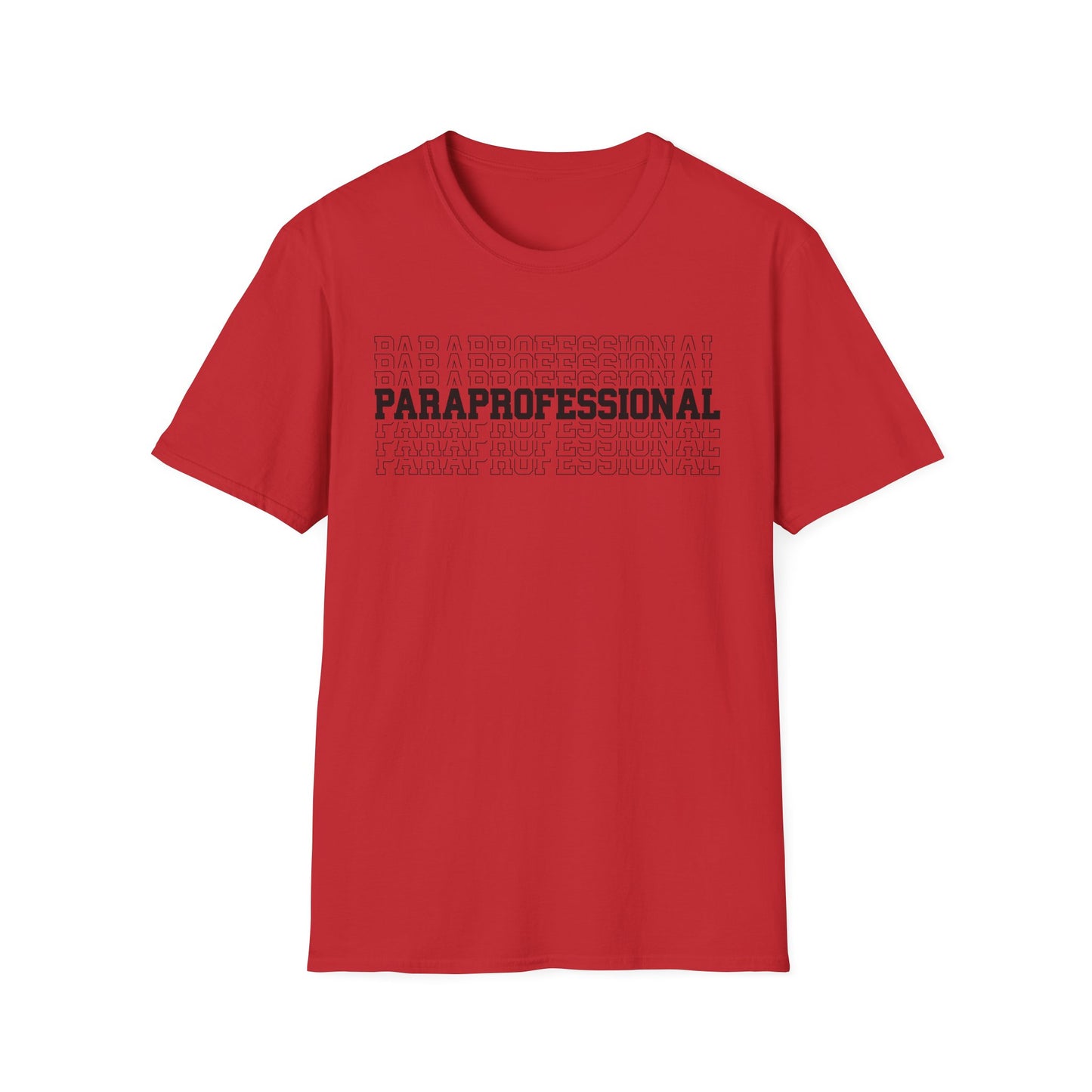 "PARAPROFESSIONAL ECHO" Adult T-Shirt