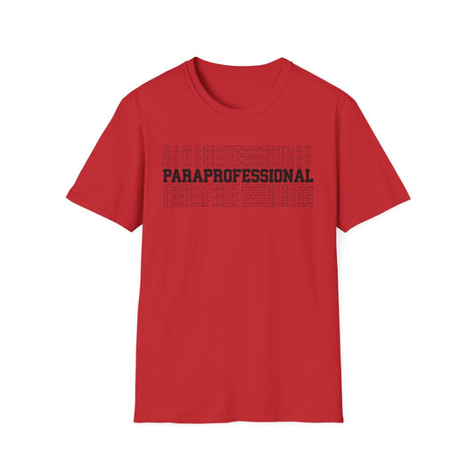 "PARAPROFESSIONAL ECHO" Adult T-Shirt