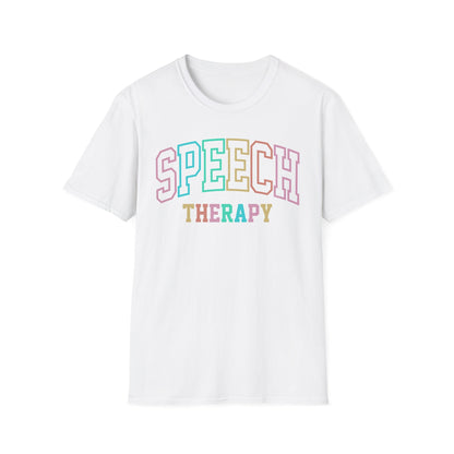 SPEECH THERAPY PASTEL ADULT T-SHIRT