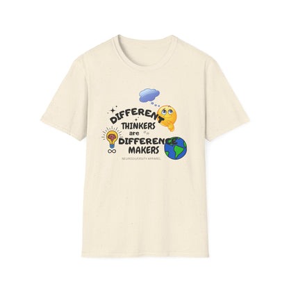 “Different Thinkers Are Difference Makers” T-Shirt
