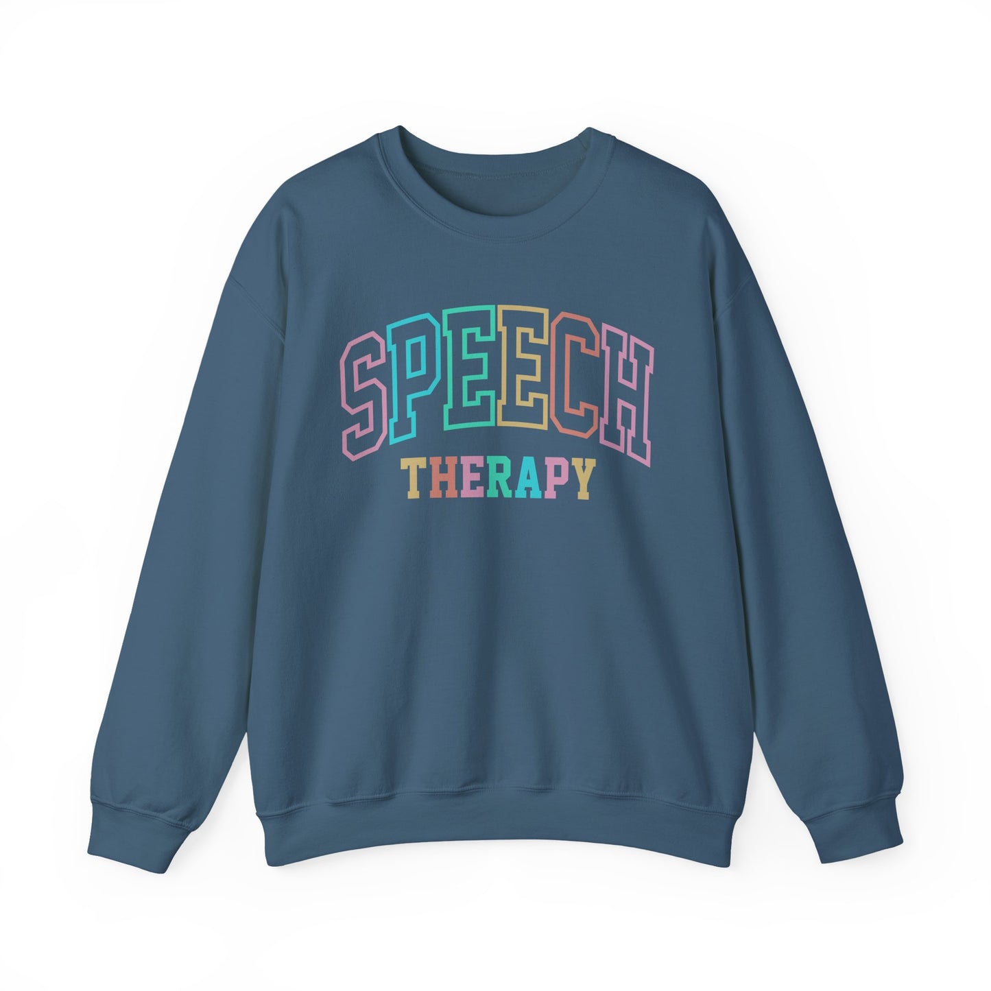 SPEECH THERAPY PASTEL PRINT CREWNECK