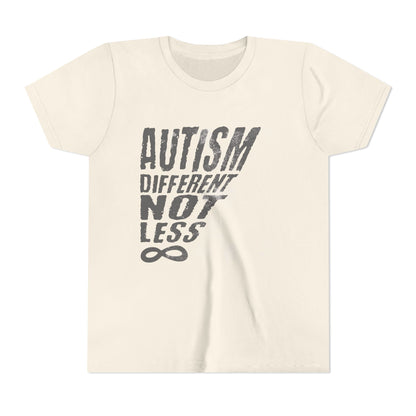 "Autism Different Not Less" Youth T Shirt