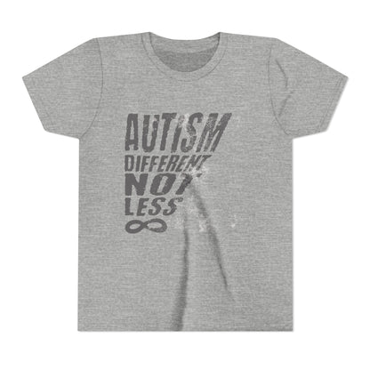 "Autism Different Not Less" Youth T Shirt