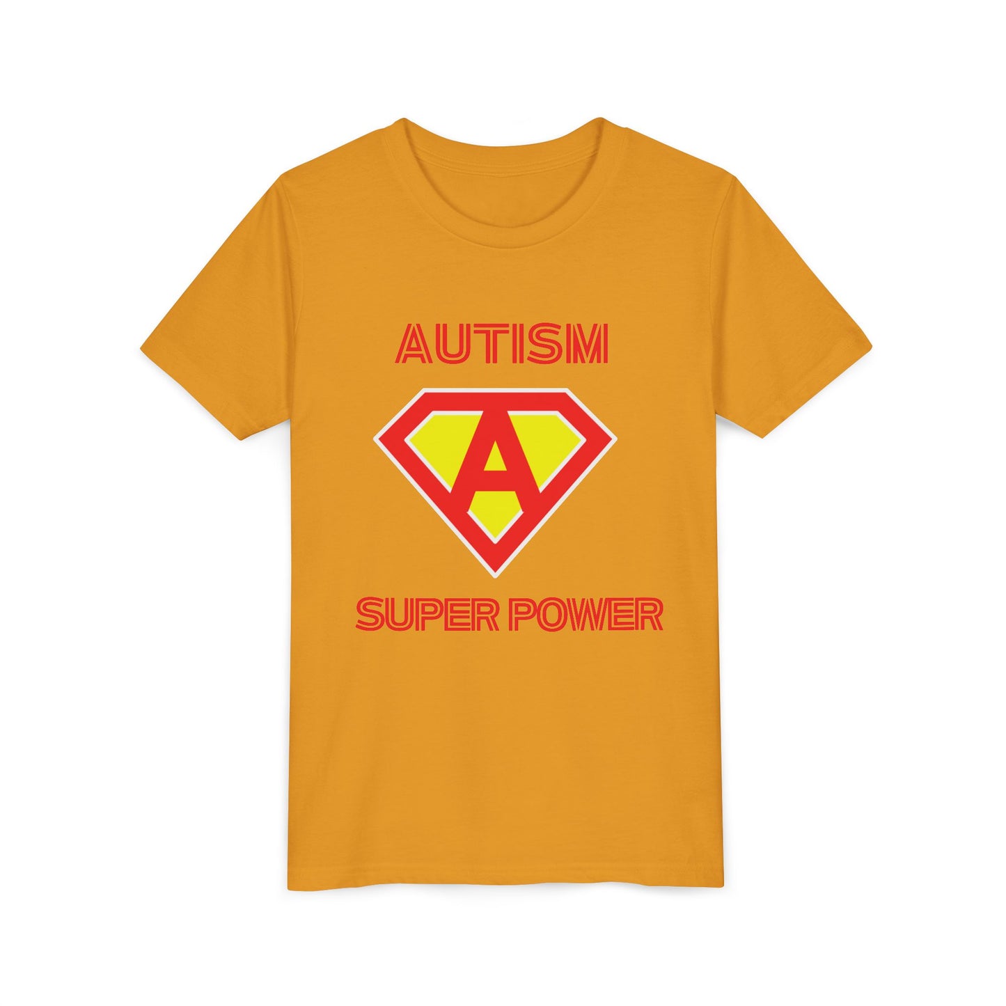 "Autism Superpower" Youth Short Sleeve Tee