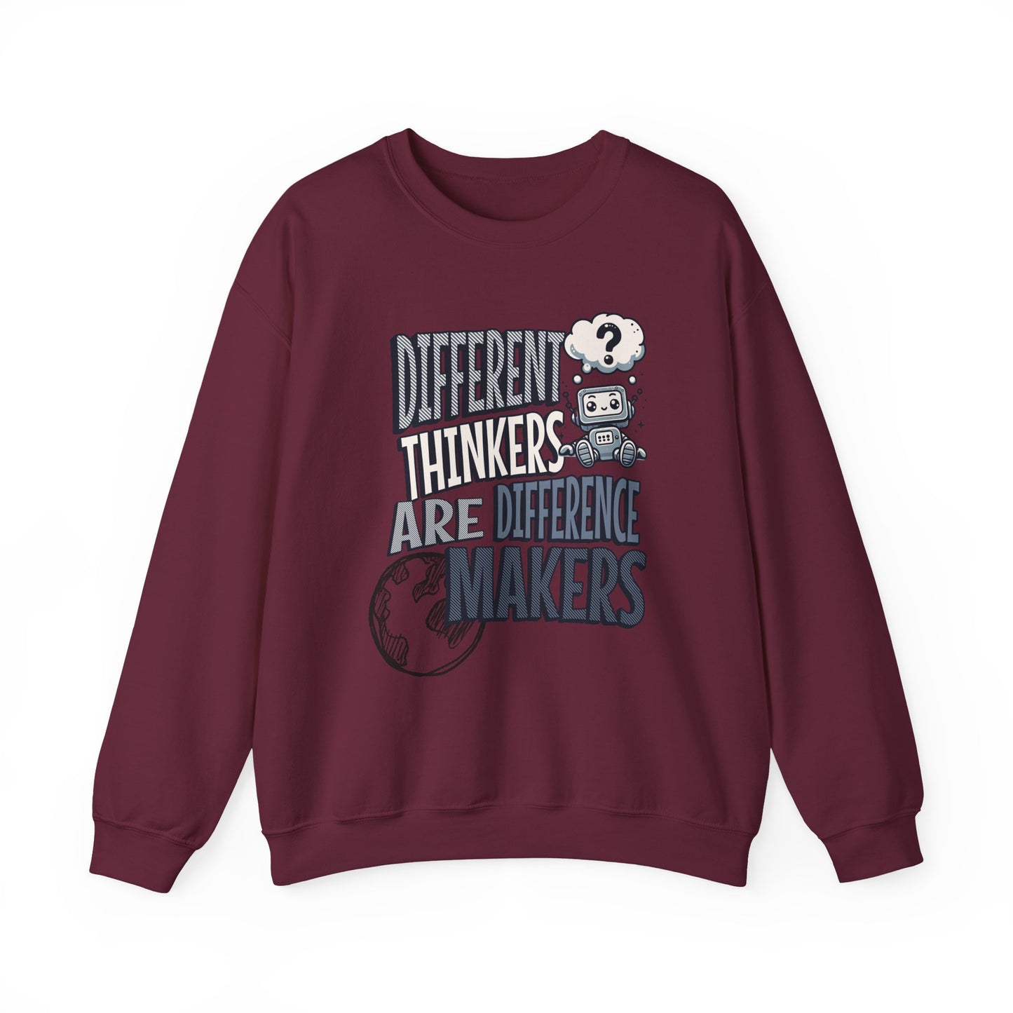 “Different Thinkers Are Difference Makers” Crewneck