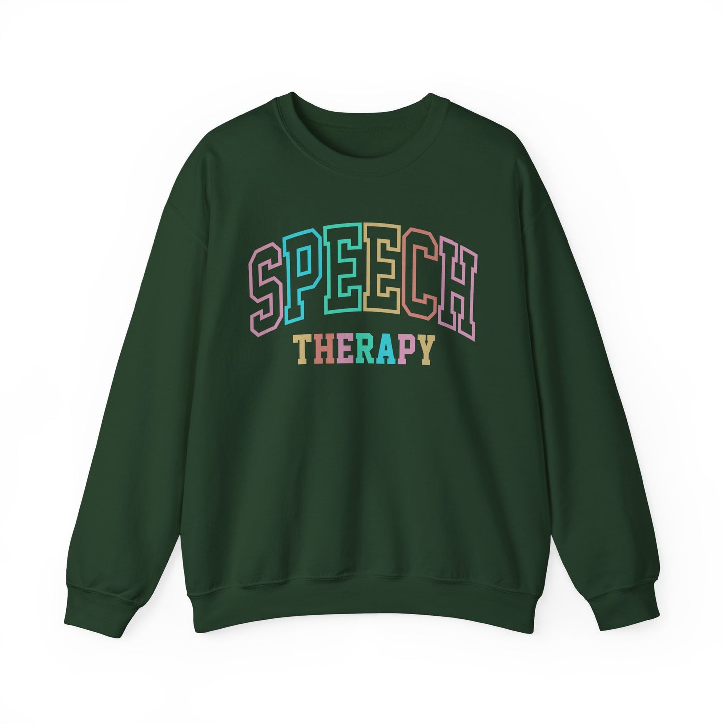 SPEECH THERAPY PASTEL PRINT CREWNECK