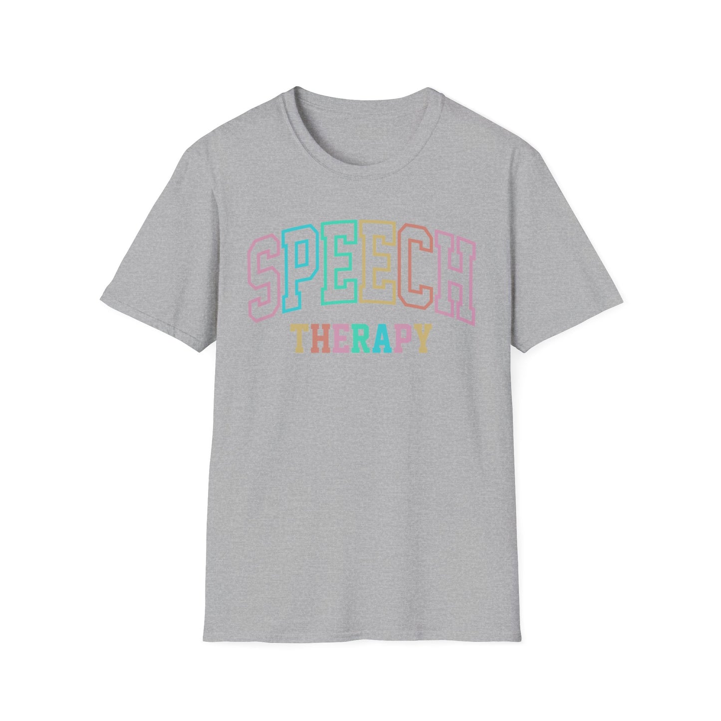 SPEECH THERAPY PASTEL ADULT T-SHIRT
