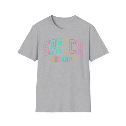 SPEECH THERAPY PASTEL ADULT T-SHIRT