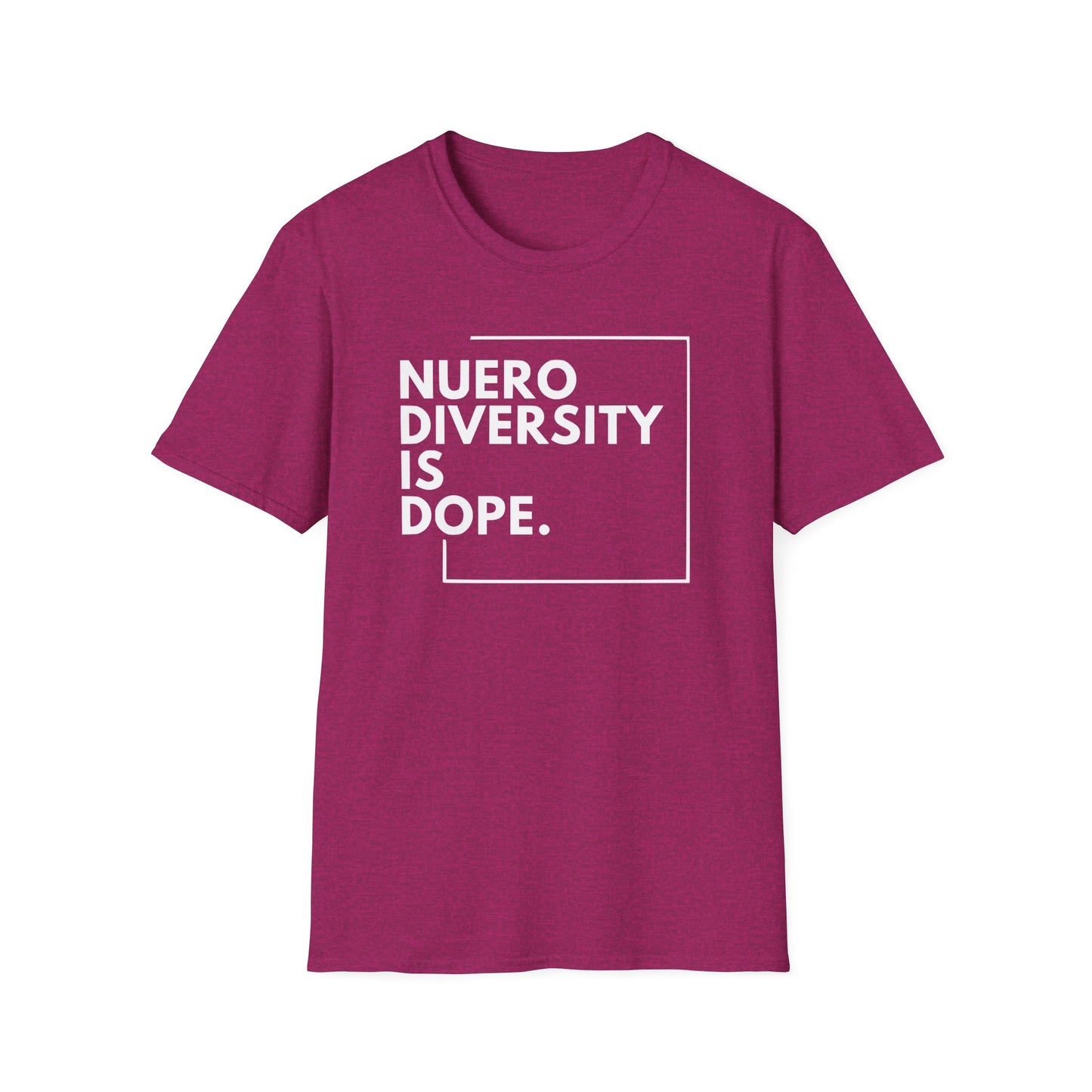 "Neurodiversity is Dope" Adult T Shirt