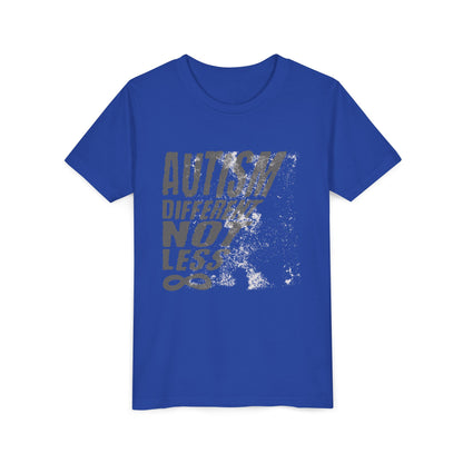 "Autism Different Not Less" Youth T Shirt