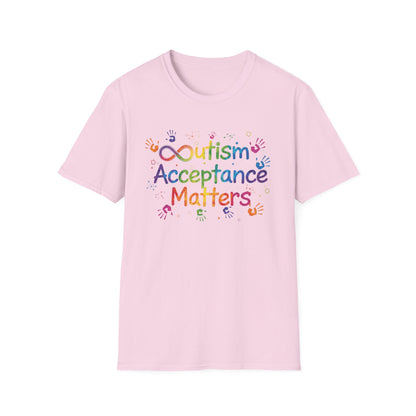 "Autism Acceptance Matters" Adult T-Shirt