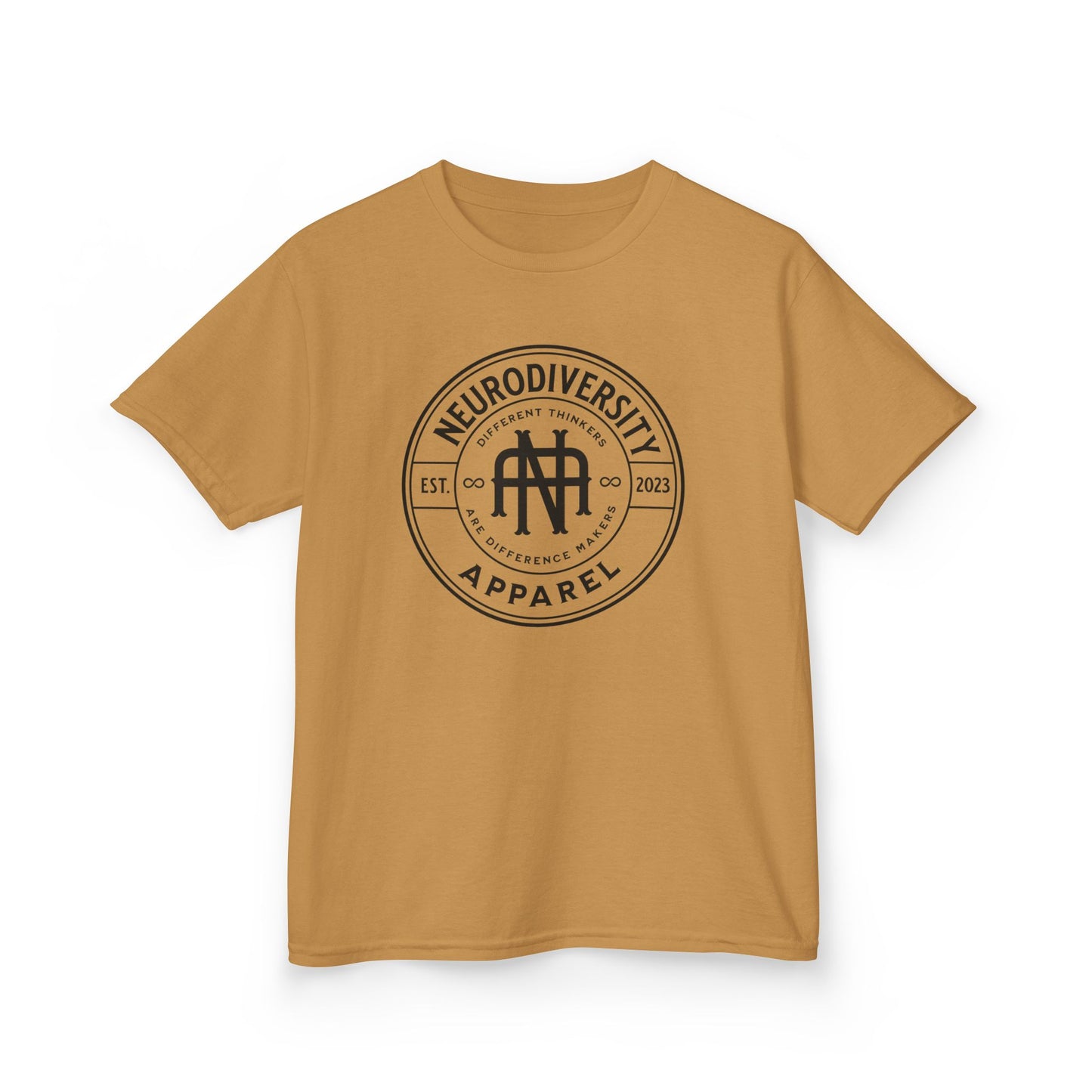“NEURODIVERSITY APPAREL BADGE”  Youth Tee