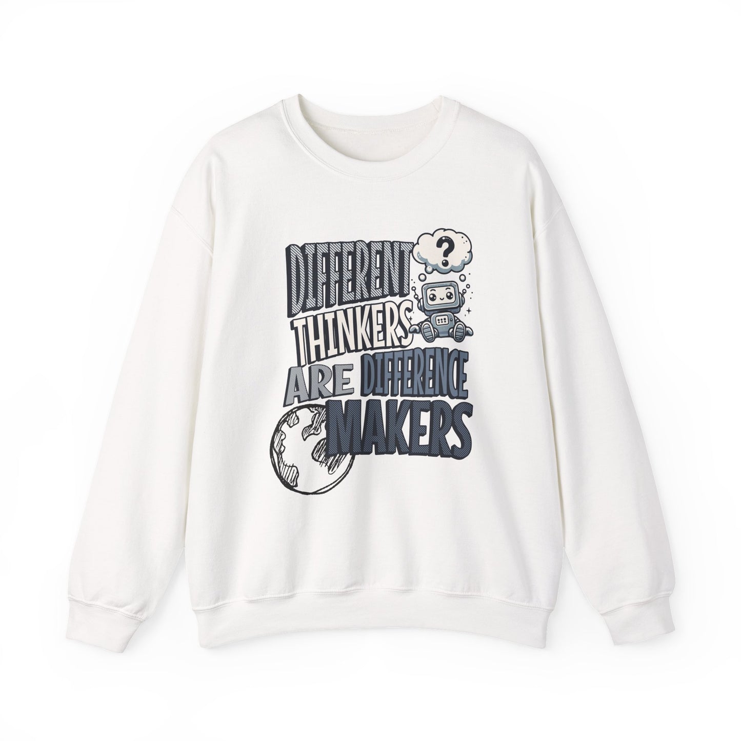 “Different Thinkers Are Difference Makers” Crewneck